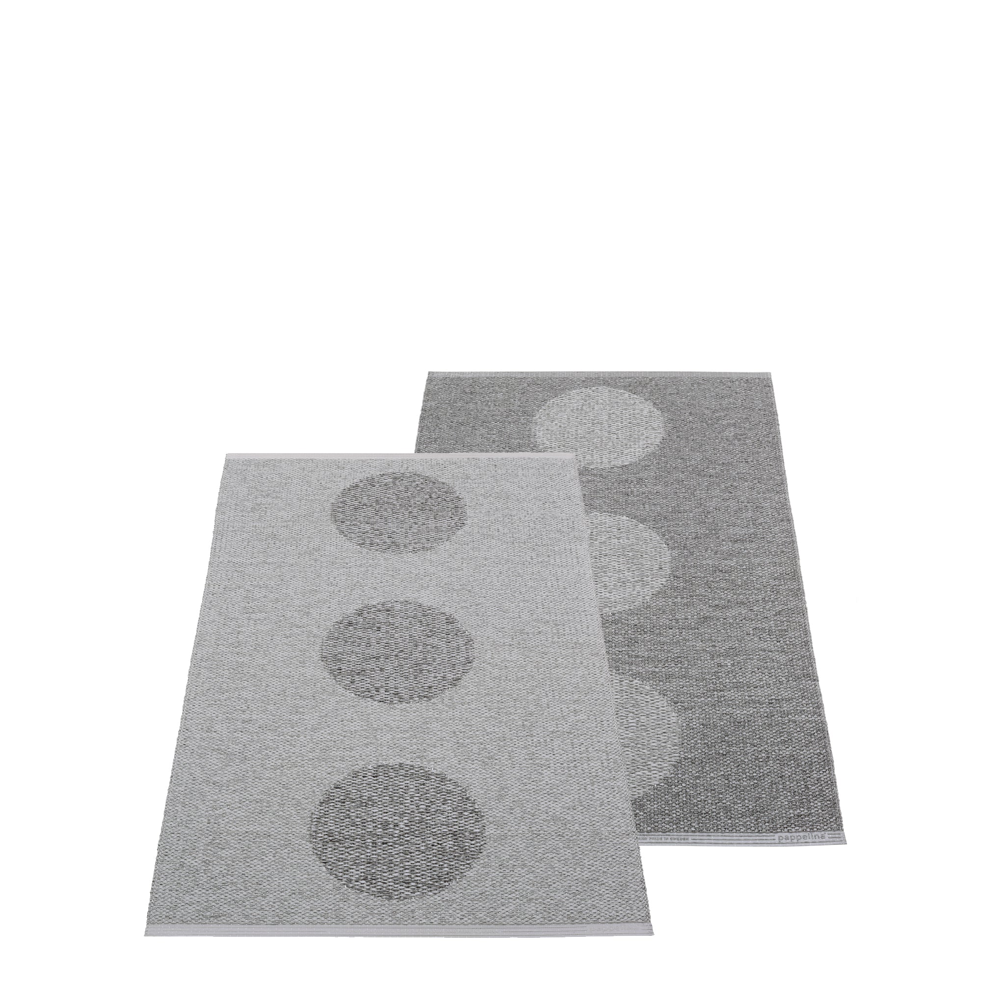 Pappelina - Vera Wendeteppich 2.0 (Bio Edition) | 70 x 120 cm / grey/granit metallic