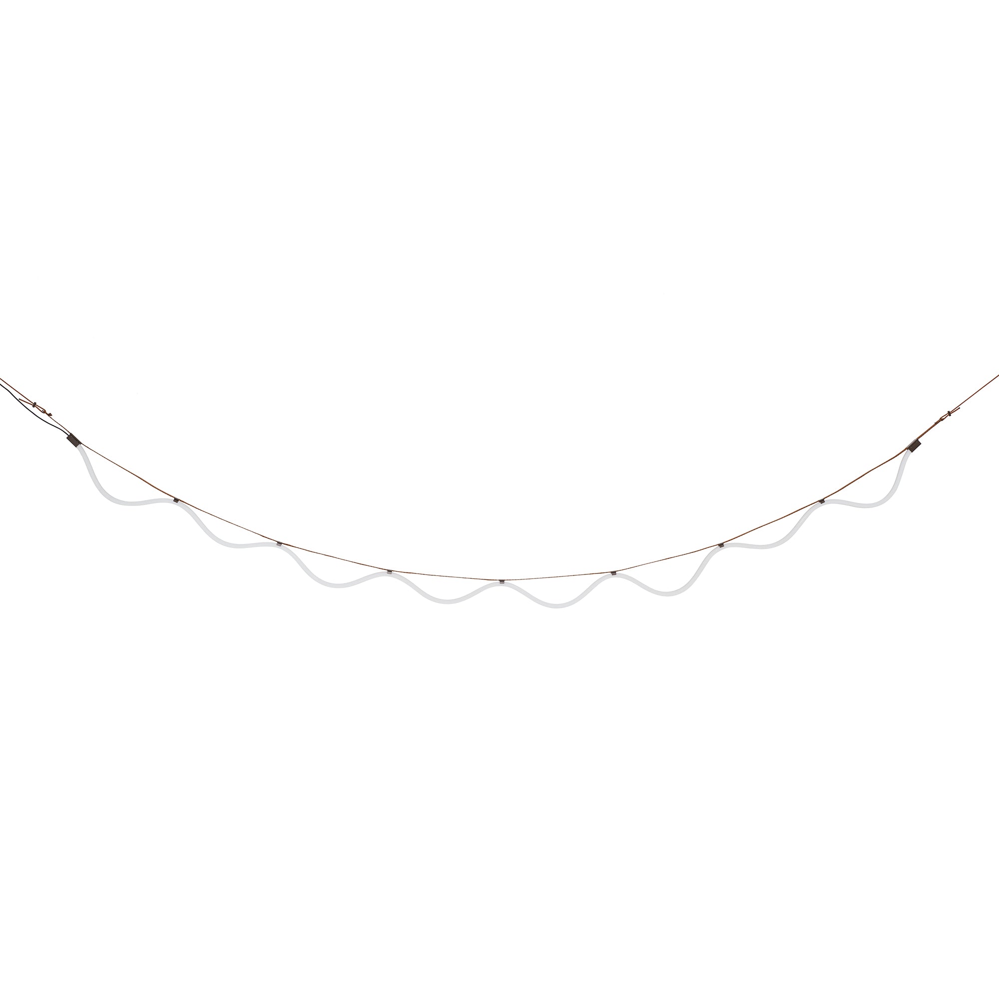 Petite Friture - Spline LED Pendelleuchte | braun/orange
