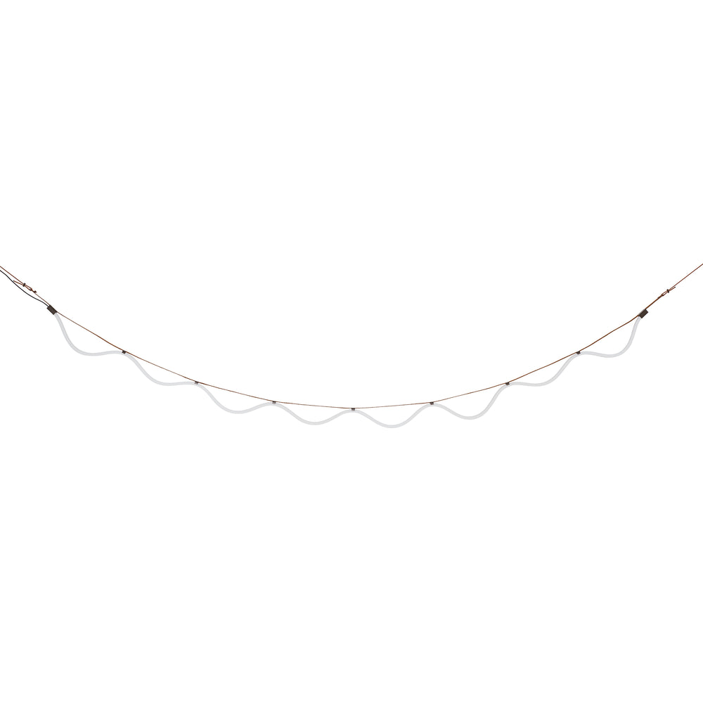 Petite Friture - Spline LED Pendelleuchte | braun/orange