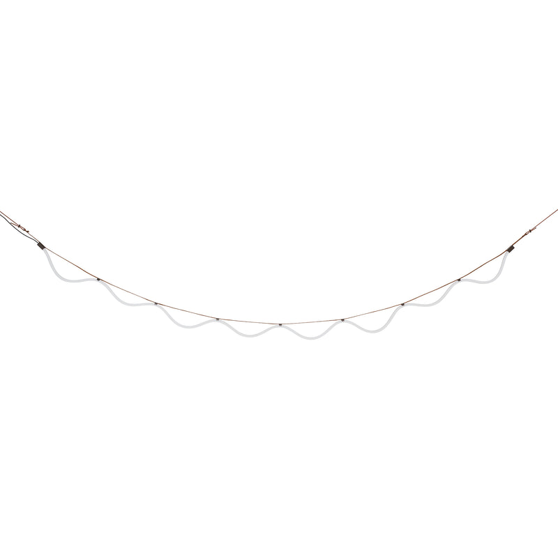 Petite Friture - Spline LED Pendelleuchte | braun/orange