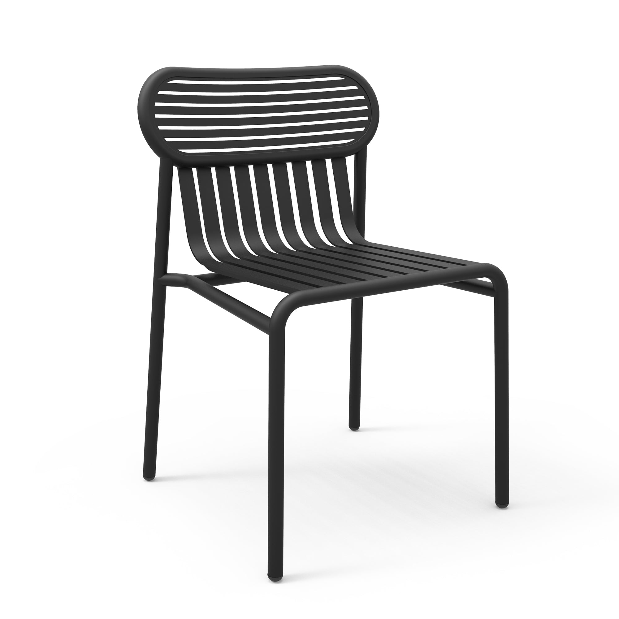 Petite Friture - Week-End Outdoor Stuhl | schwarz