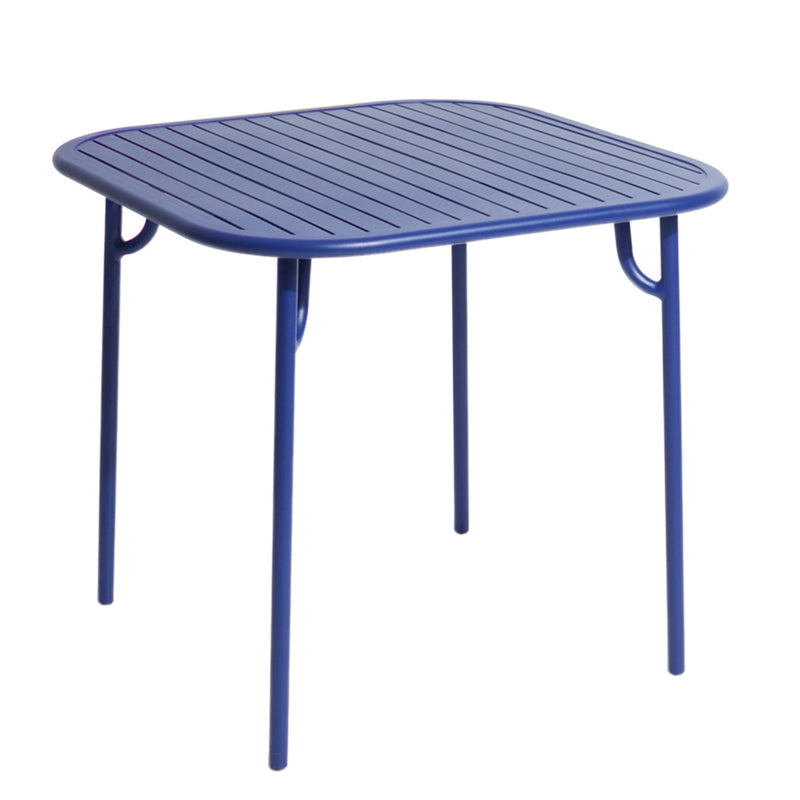 Petite Friture - Week-End Tisch | 85 x 85 cm / blau