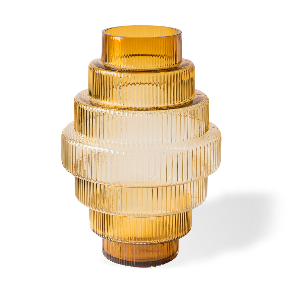 POLSPOTTEN - Steps Vase | L / bernstein