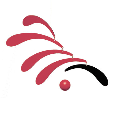 Flensted Mobiles - Flowing Rhythm Mobile | rot