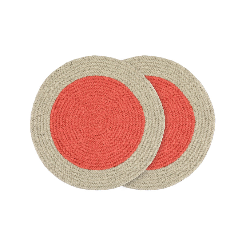 Remember - Baumwoll-Tischsets | raspberry