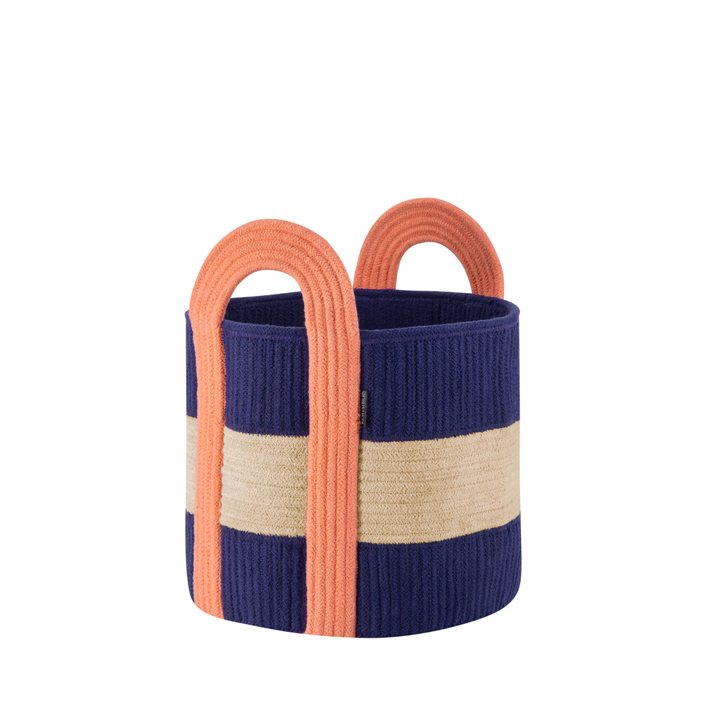 Remember - Korb Colombo | blau/coral