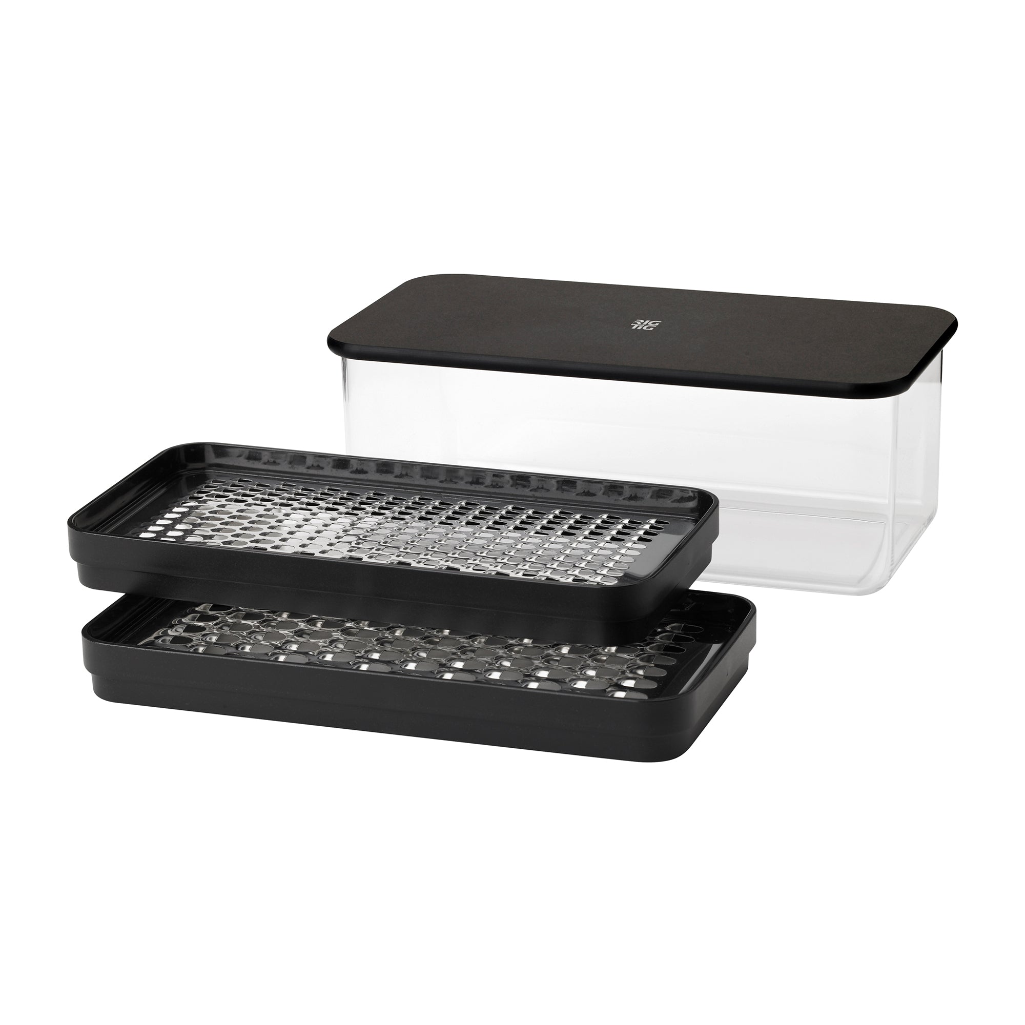 Rig-Tig by Stelton - Grate-It Reibe mit Behälter