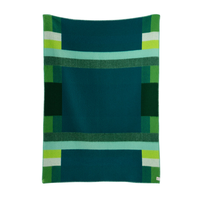 Røros Tweed - Mikkel Wolldecke | grün