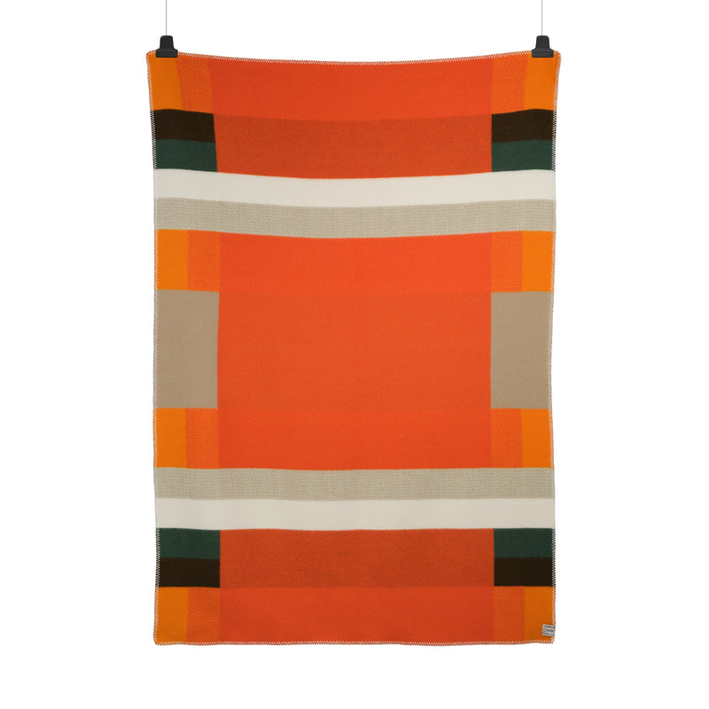 Røros Tweed - Mikkel Wolldecke | orange