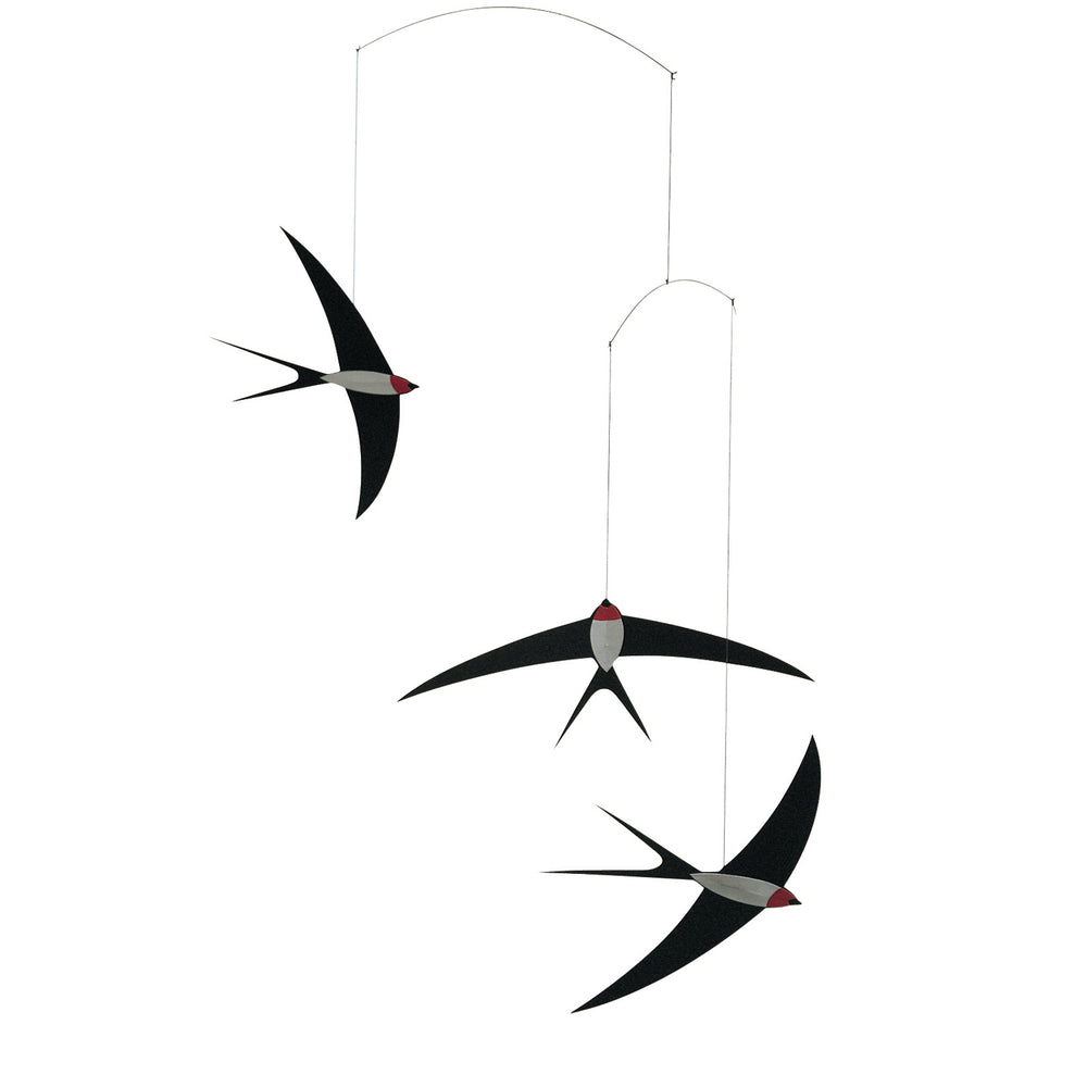 Flensted Mobiles - Flying Swallows Mobile | 3