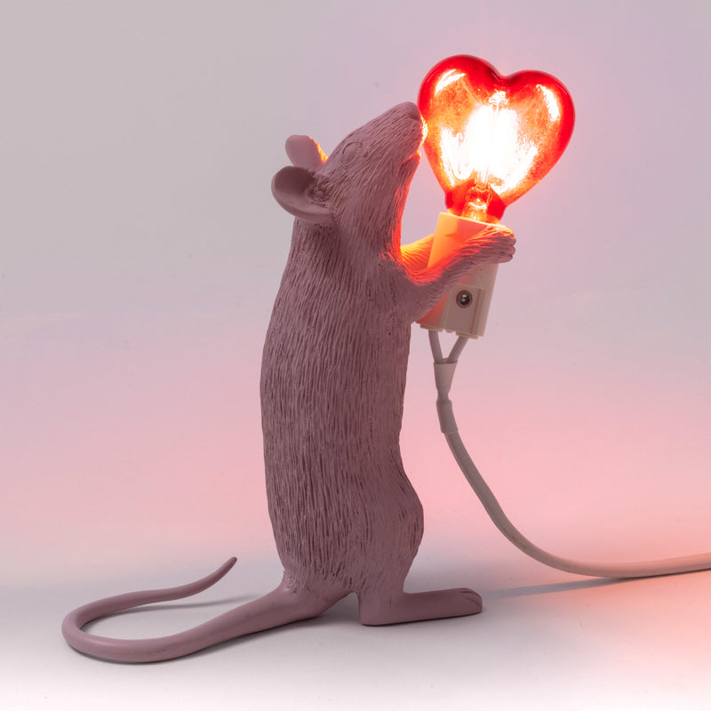 Seletti - Mouse Standing Tischleuchte | Valentine's Day