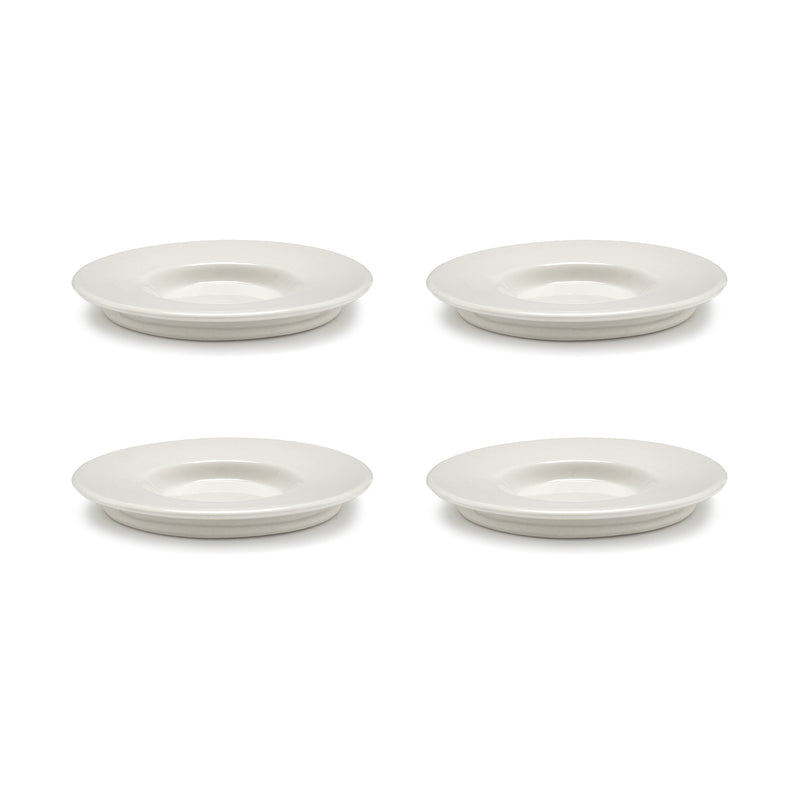 Serax - Dune Untertasse zur Espressotasse by Kelly Wearstler | Alabaster