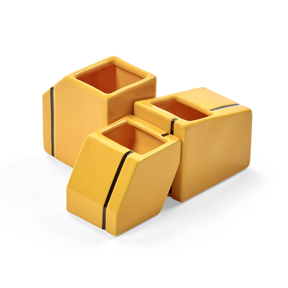 Serax - Silos Mini Vase | gelb