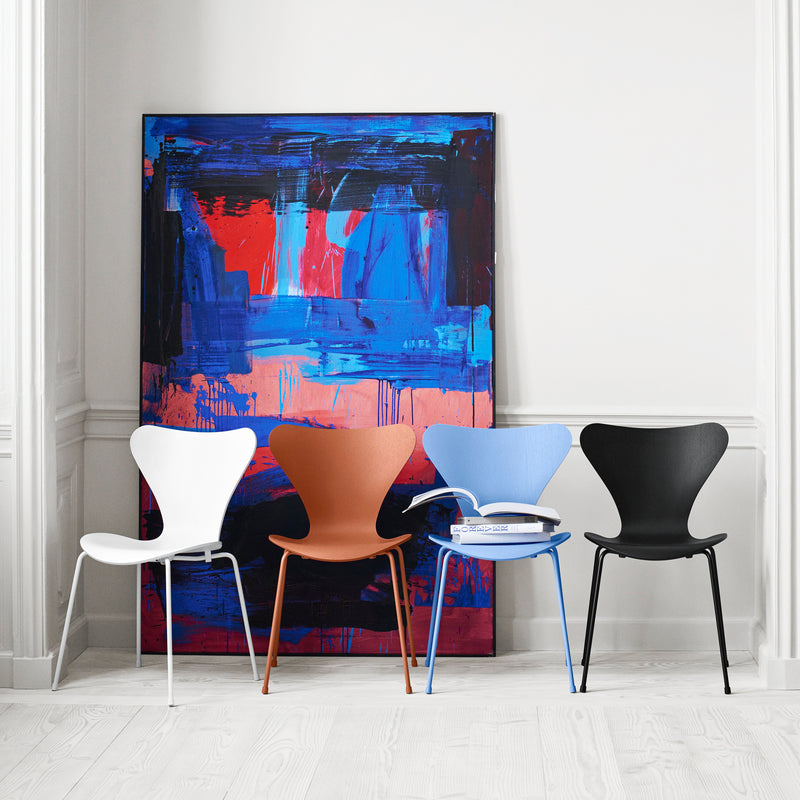 Fritz Hansen - Serie 7 Stuhl Monochrom