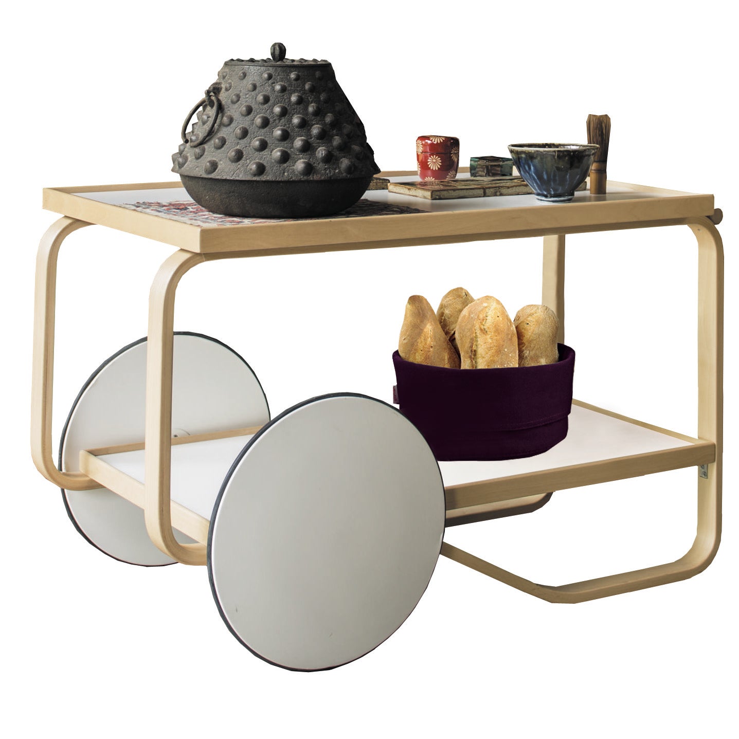 Artek - Servierwagen 901 | weiß
