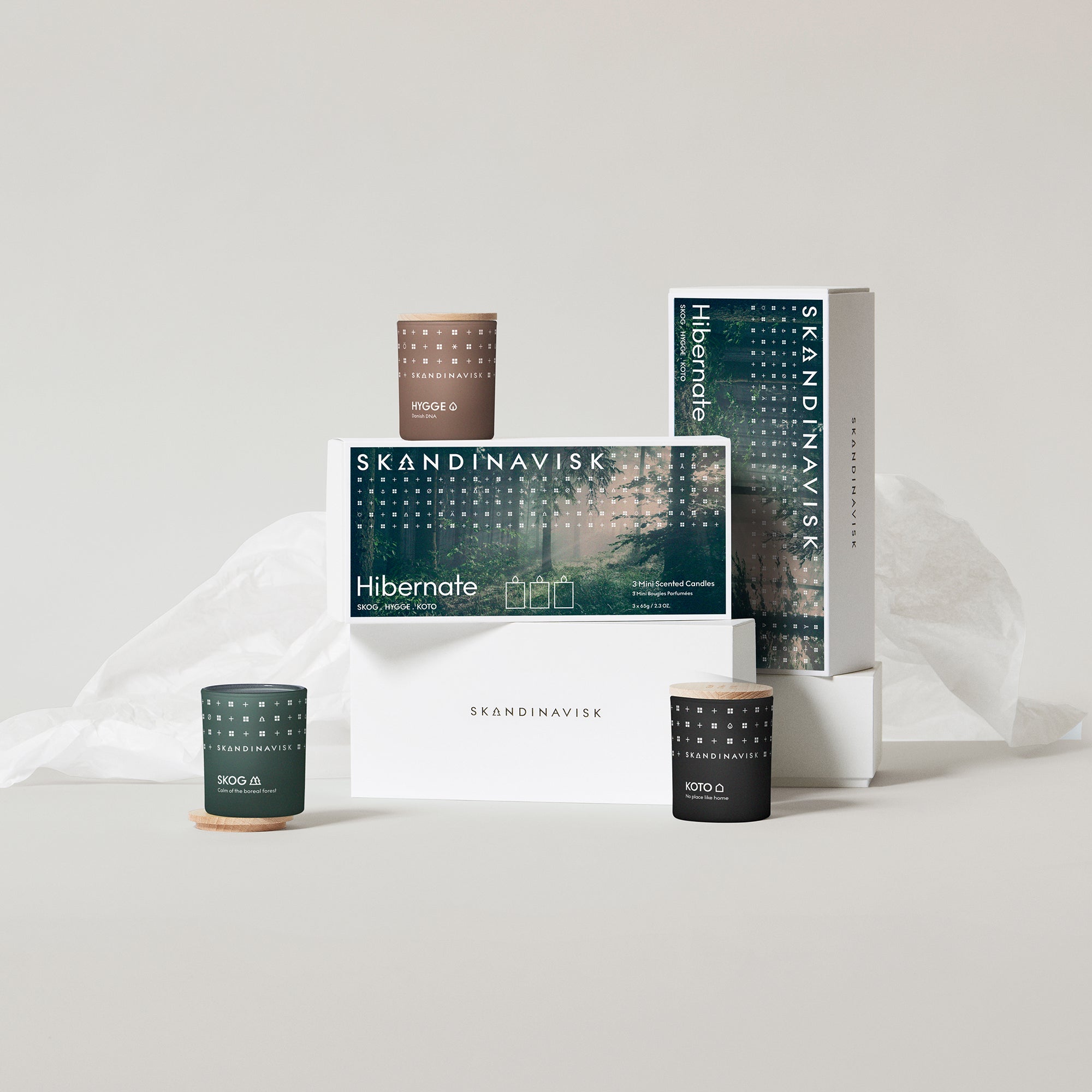 Skandinavisk - Kerzenset Mini