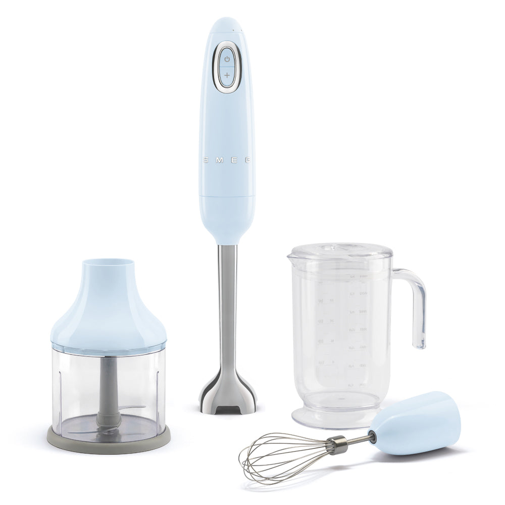 Smeg - 50's Style Stabmixer-Set HBF03 | Pastellblau
