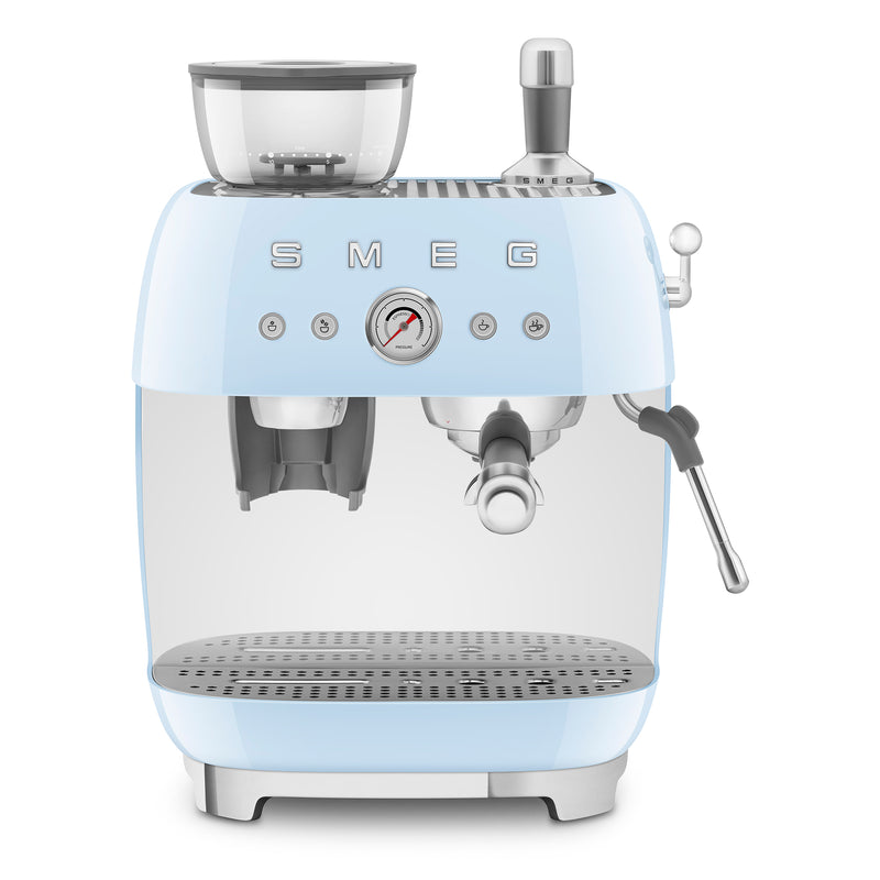Smeg - Espressomaschine mit Siebträger EGF03 | Pastellblau