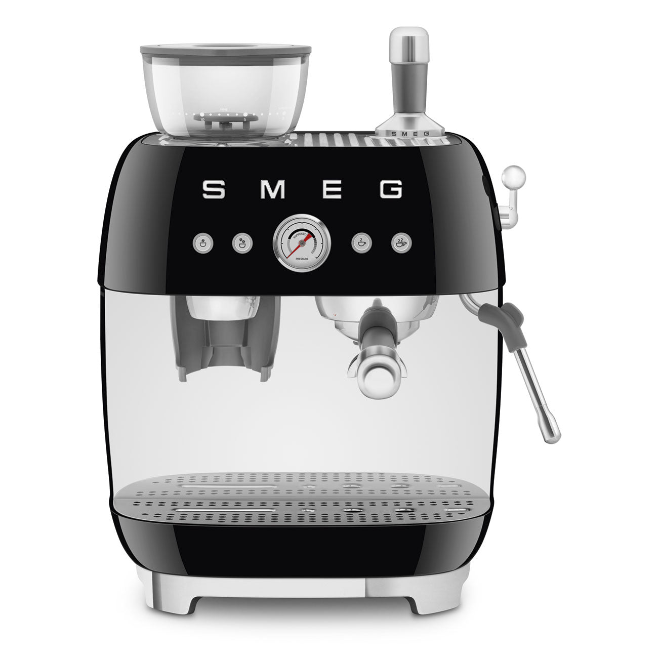 Smeg - Espressomaschine mit Siebträger EGF03 | Schwarz