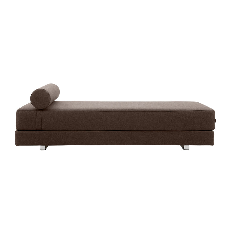 Softline - Lubi Schlafsofa  | Filz mokka (635) / Kaltschaummatratze