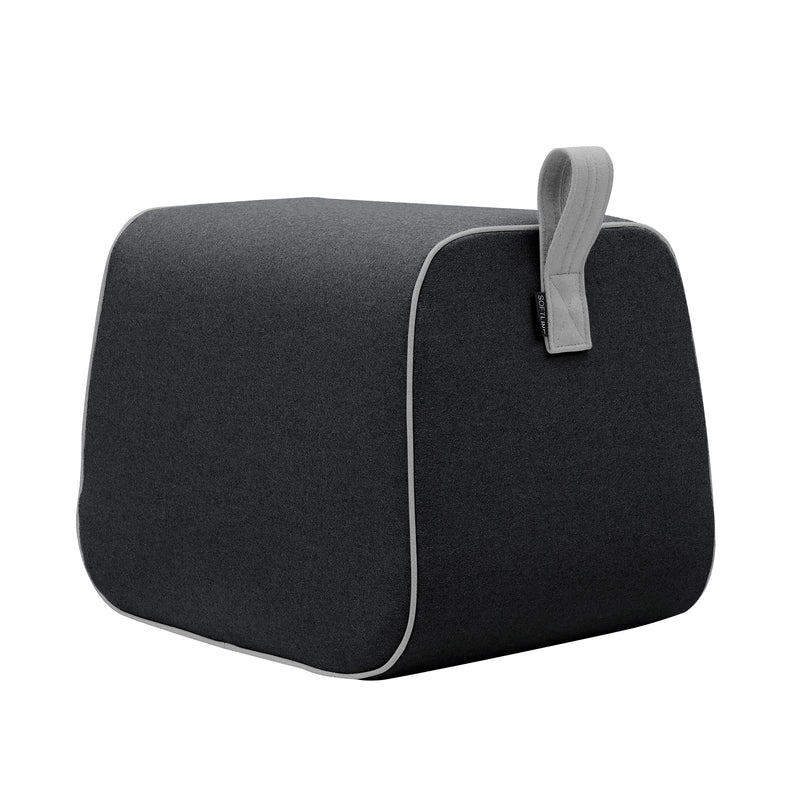 Softline - Nector Hocker | Filz grau (620)