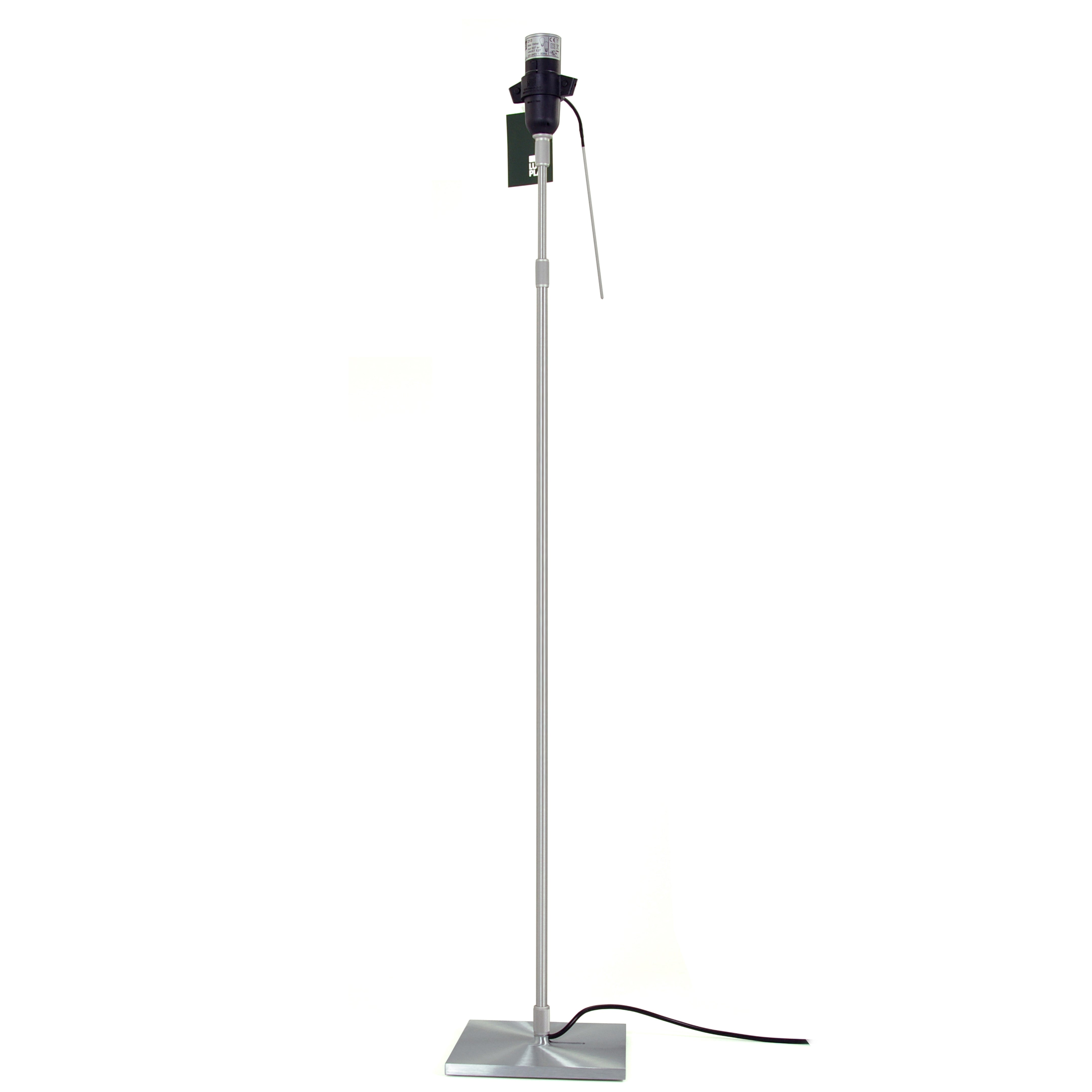 Luceplan - Costanza Stehleuchte | ohne Lampenschirm und Diffusor / aluminium