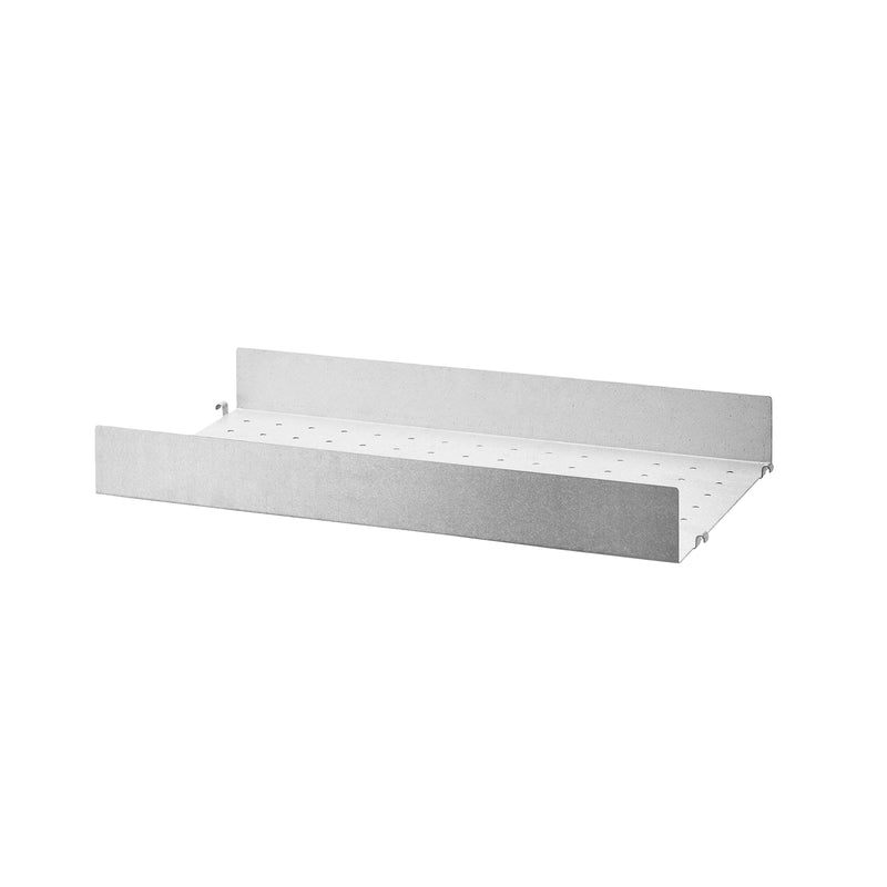 String - Outdoor freistehendes Regal | Metallboden mit hoher Kante / 58 x 30 cm