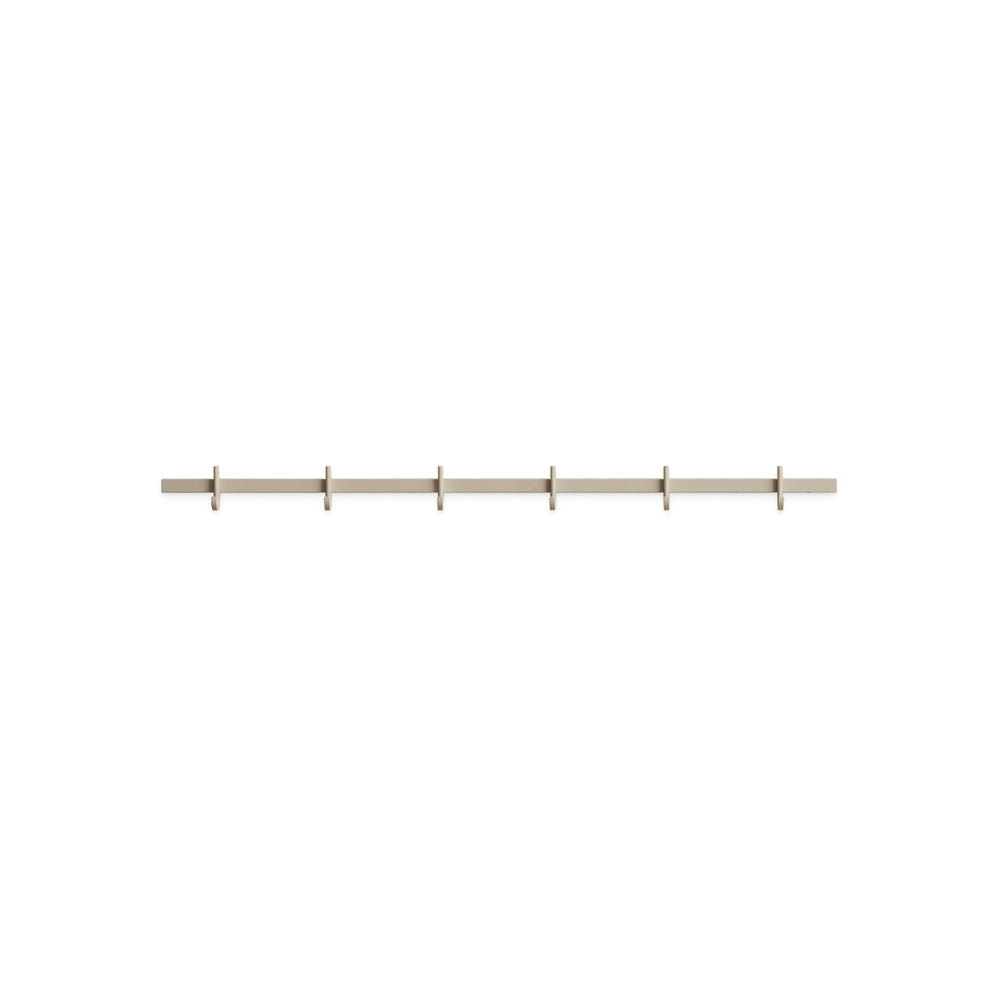 String - Relief Hakenleiste | mittel / beige
