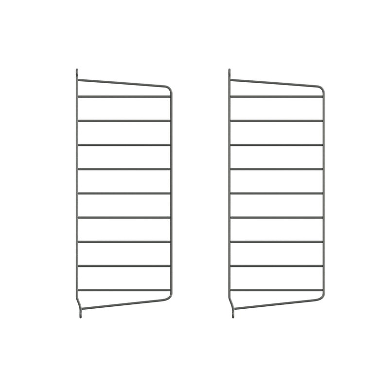 String - Wandleiter 20 cm | 2er-Set / 50 cm / dunkelgrau