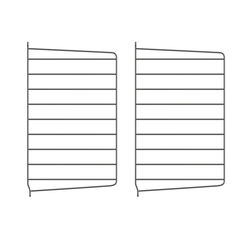 String - Wandleiter 30 cm | 2er-Set / 50 cm / dunkelgrau