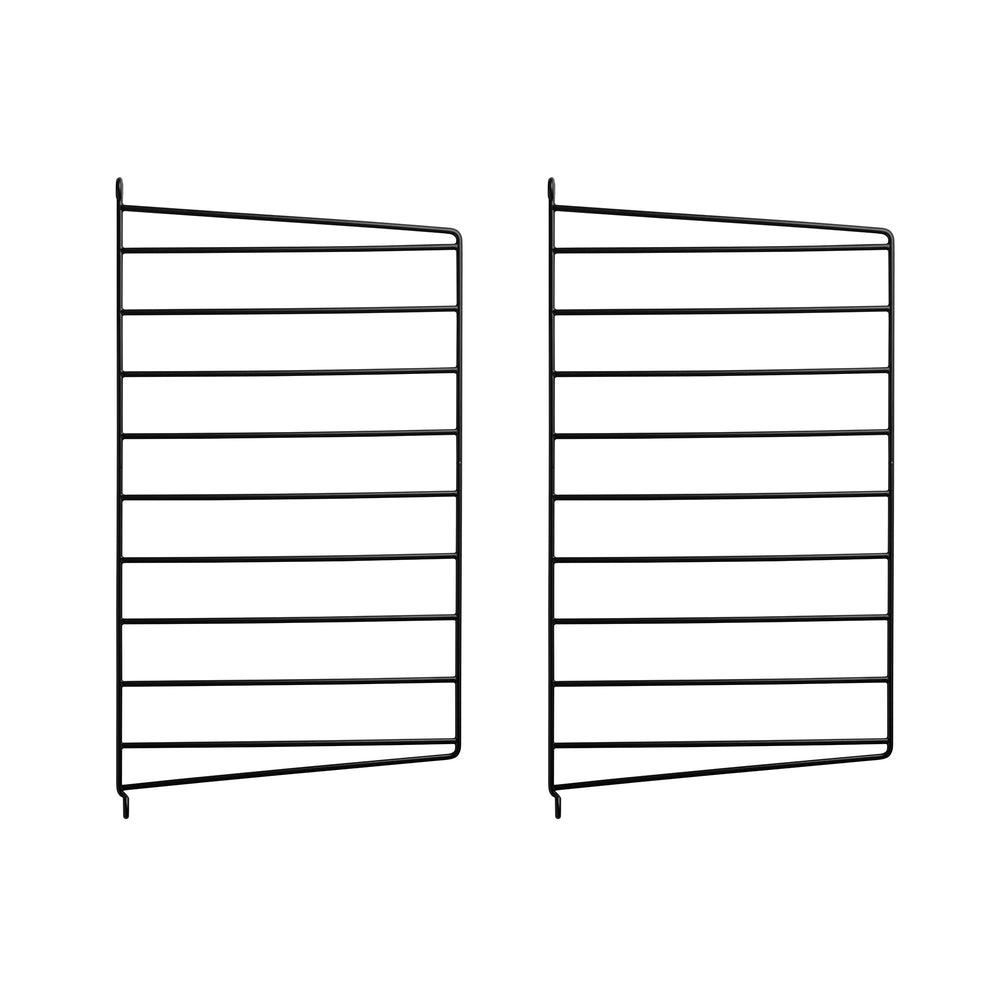 String - Wandleiter 30 cm | 2er-Set / 50 cm / schwarz