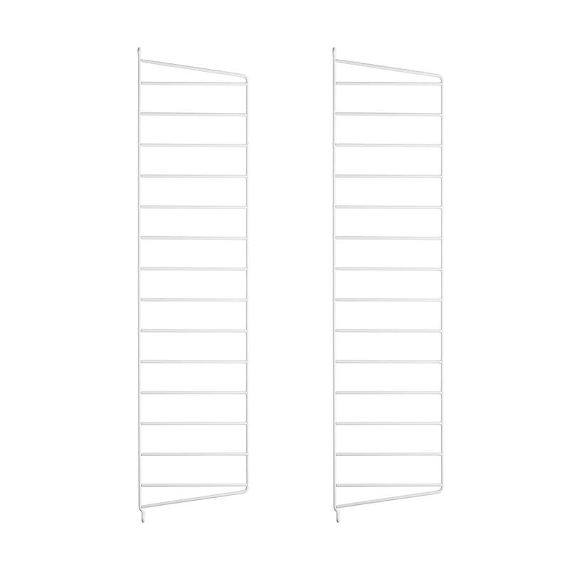 String - Wandleiter 20 cm | 2er-Set / 75 cm / weiß