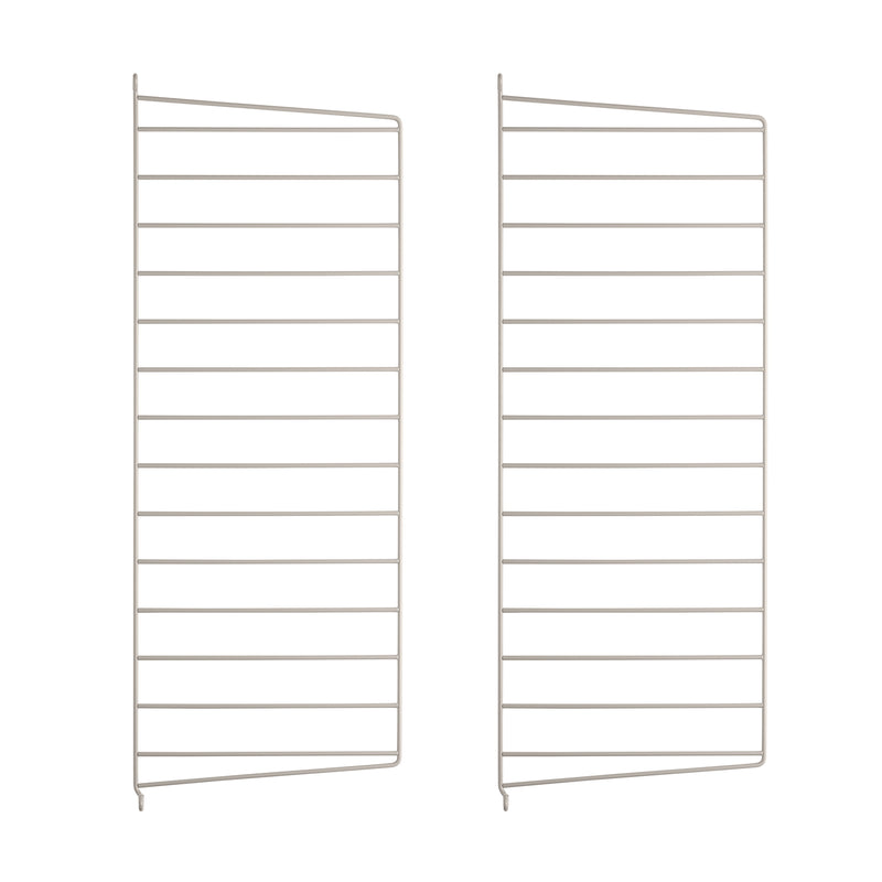 String - Wandleiter 30 cm | 2er-Set / 75 cm / beige