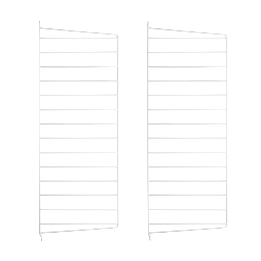 String - Wandleiter 30 cm | 2er-Set / 75 cm / weiß