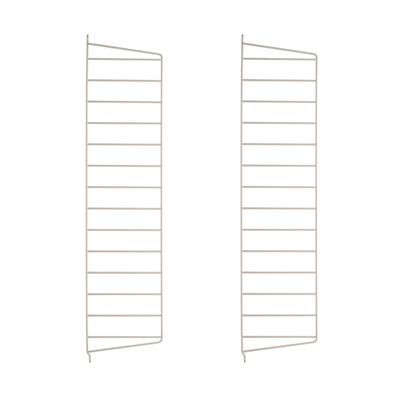 String - Wandleiter 20 cm | 2er-Set / 75 cm / beige