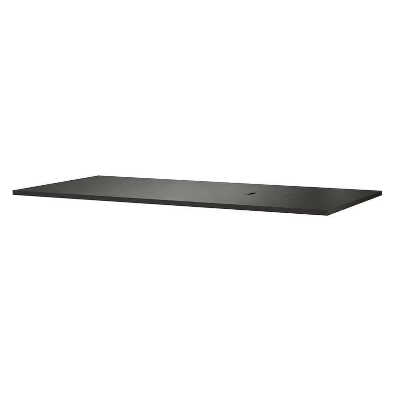 String - Works Tischplatte | 160 x 78 cm / schwarz
