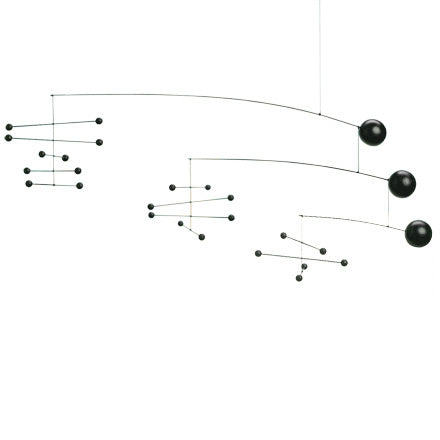 Flensted Mobiles - Symphony in 3 Movements Mobile | schwarz