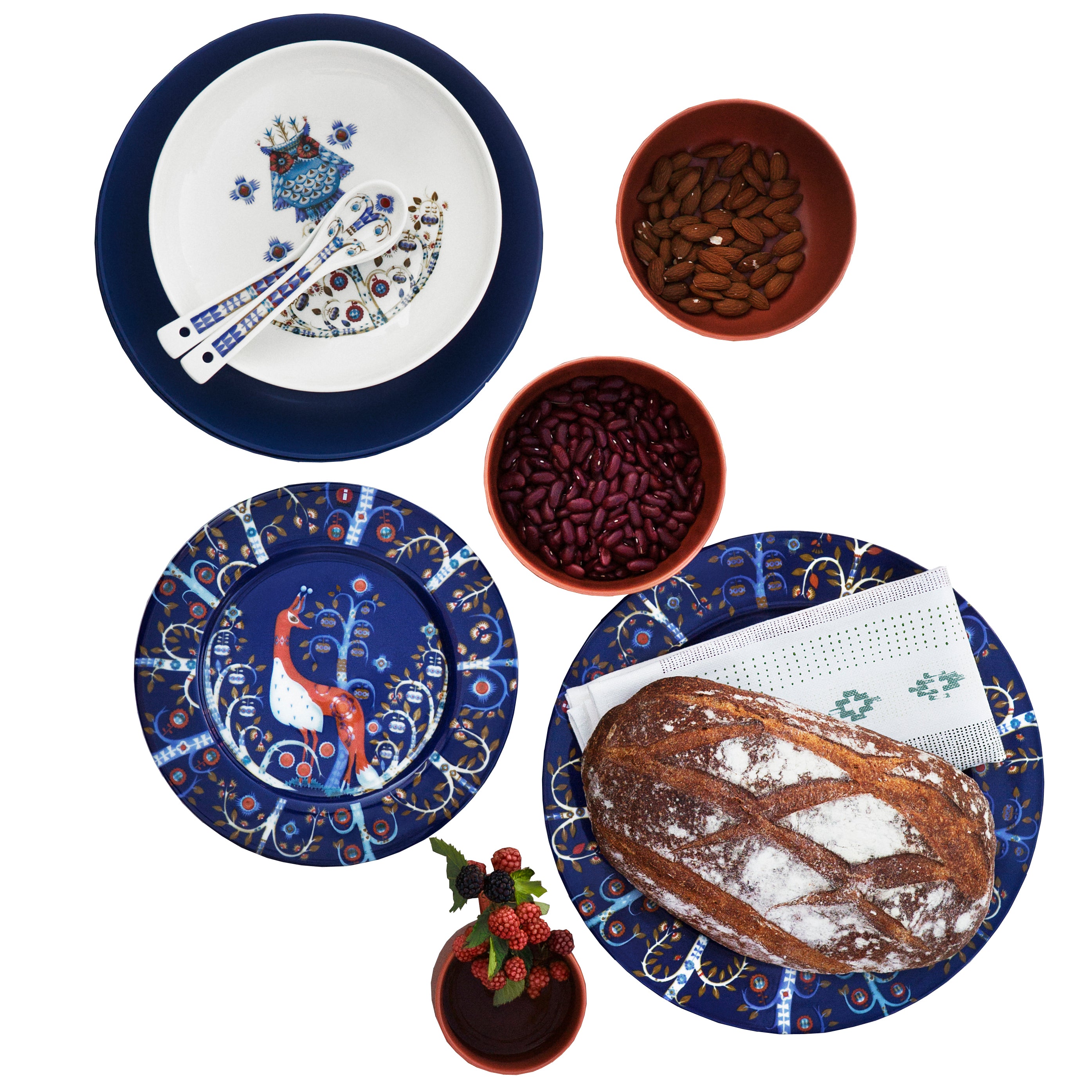 Iittala - Taika Untertasse | Ø 11 cm / blau