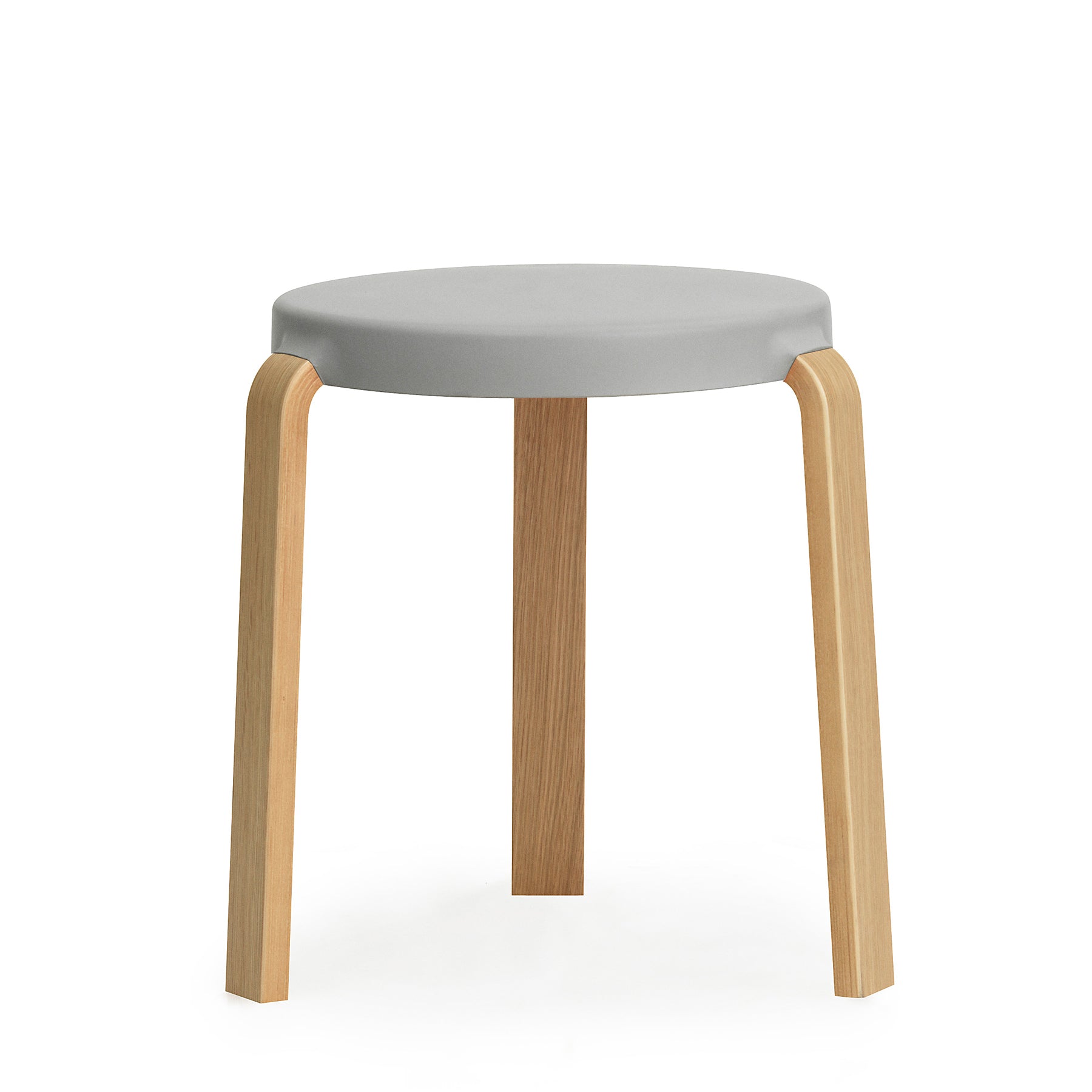Normann Copenhagen - Tap Hocker | grau / Eiche