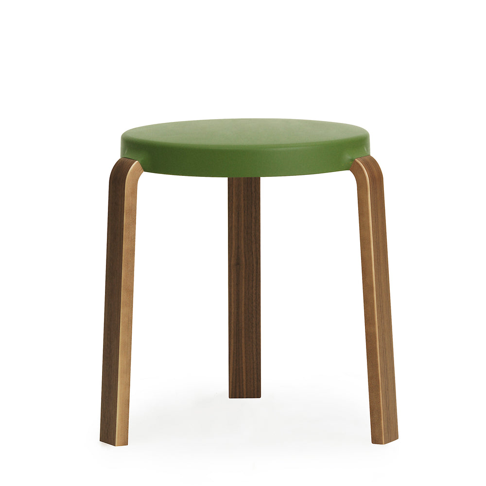 Normann Copenhagen - Tap Hocker | olive / Nussbaum