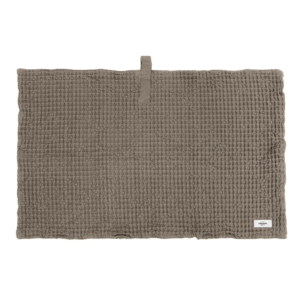 The Organic Company - Big Waffle Badematte | clay