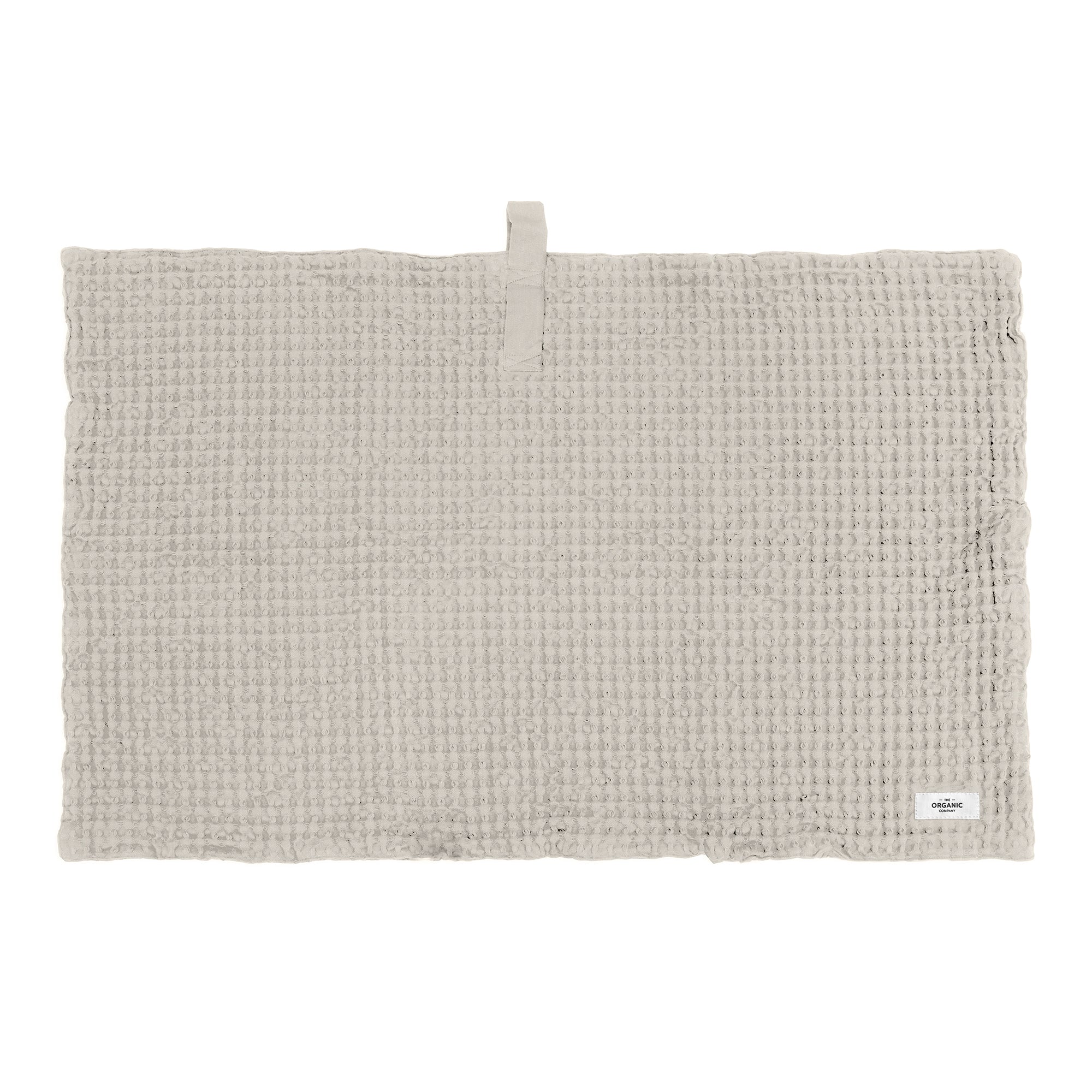 The Organic Company - Big Waffle Badematte | stone