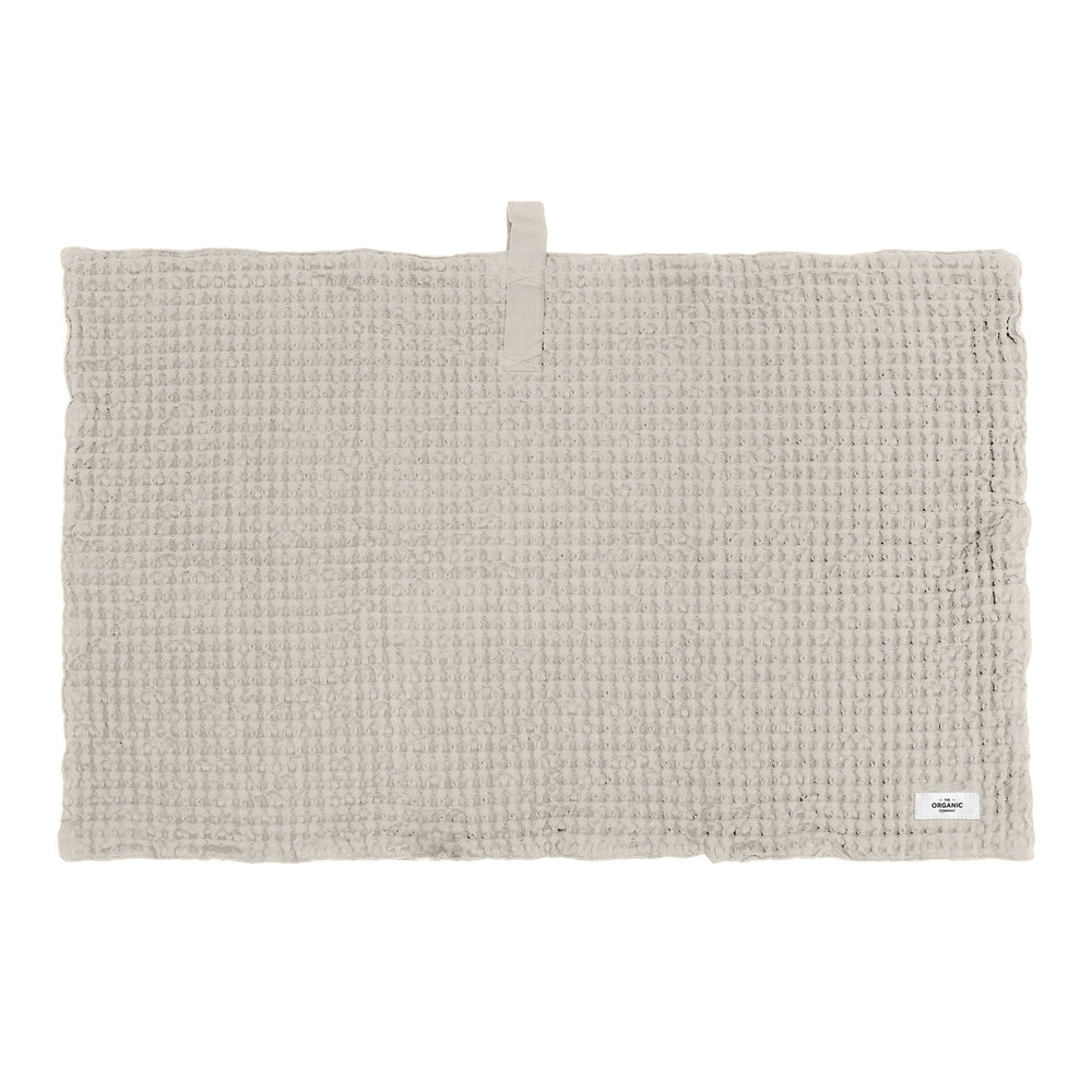 The Organic Company - Big Waffle Badematte | stone