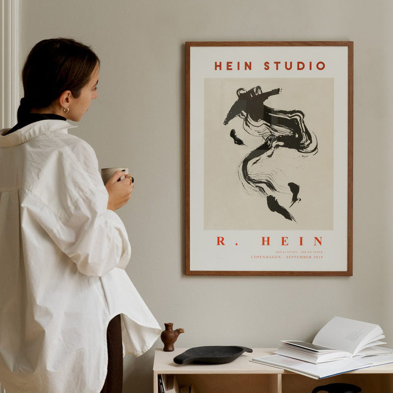 The Poster Club - Bilderrahmen Eiche braun