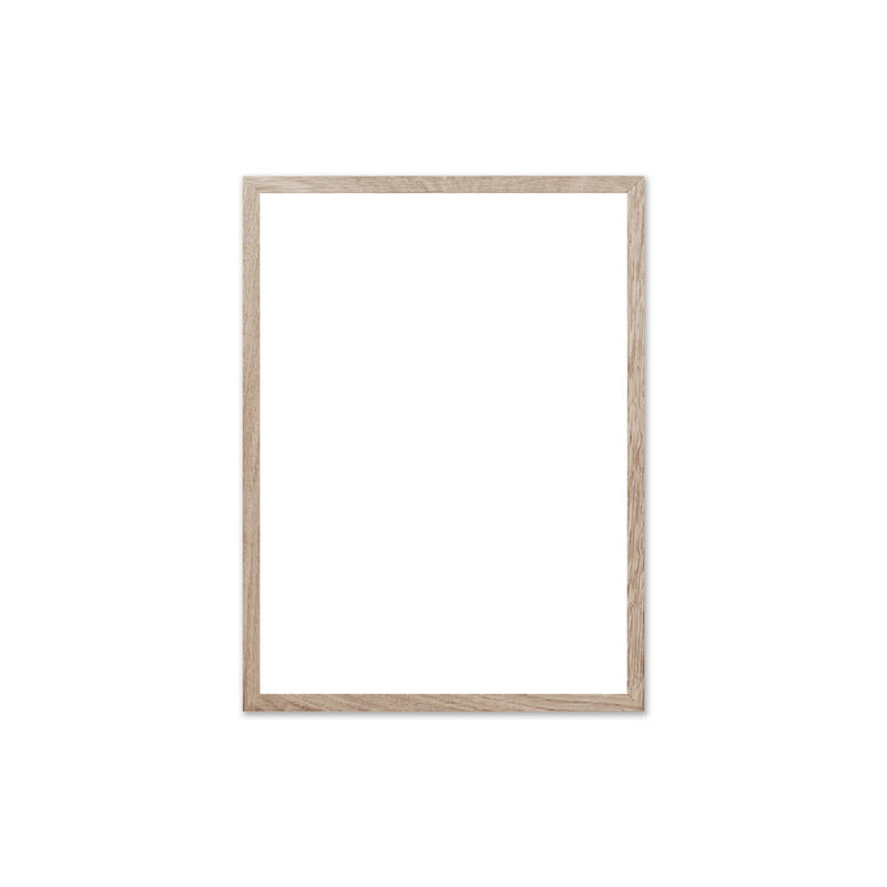 The Poster Club - Bilderrahmen Eiche natur | Echtglas / 30 x 40 cm