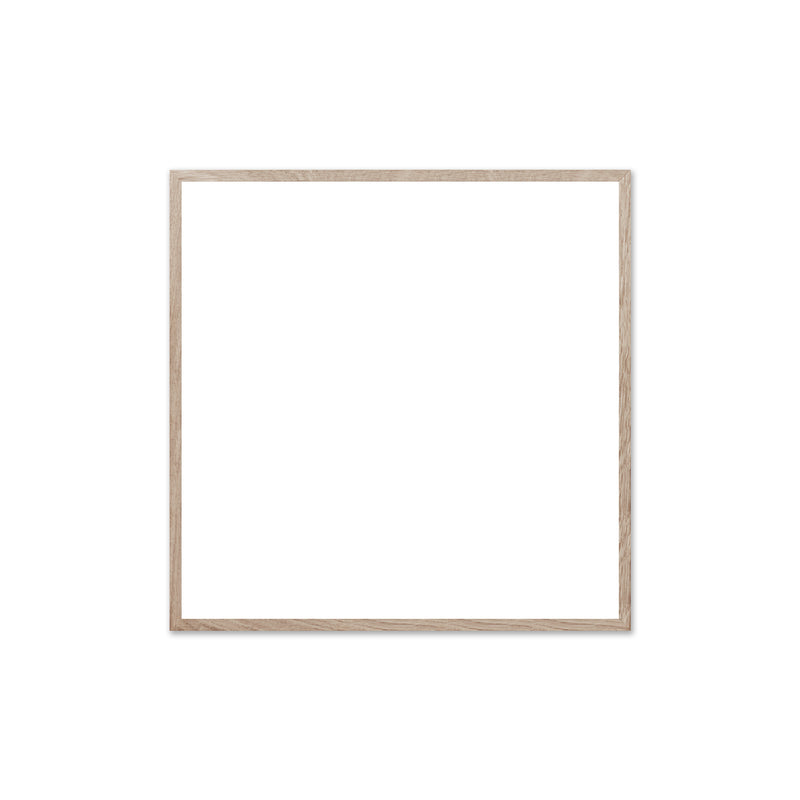 The Poster Club - Bilderrahmen Eiche natur | Echtglas / 50 x 50 cm