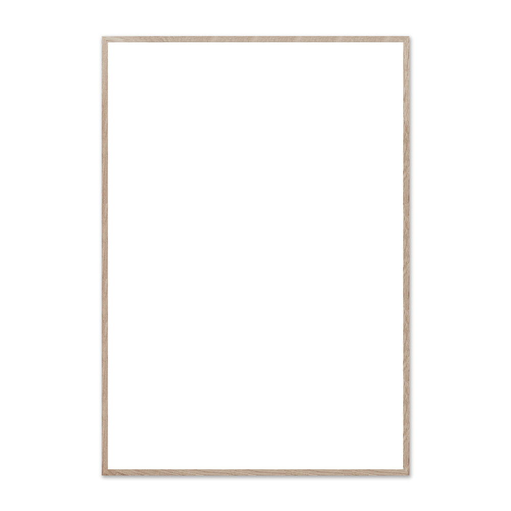 The Poster Club - Bilderrahmen Eiche natur | Plexiglas / 70 x 100 cm
