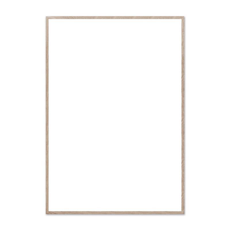 The Poster Club - Bilderrahmen Eiche natur | Plexiglas / 70 x 100 cm
