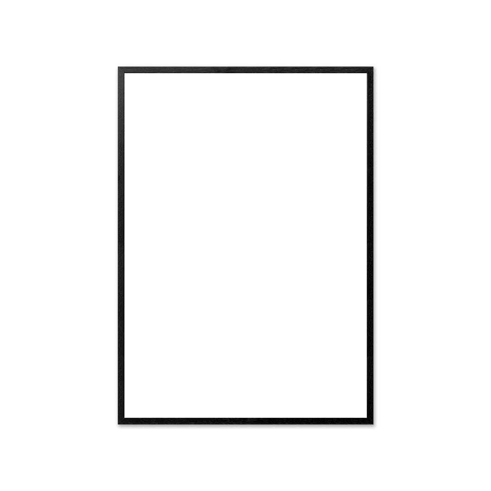 The Poster Club - Bilderrahmen Eiche schwarz | Echtglas / 50 x 70 cm