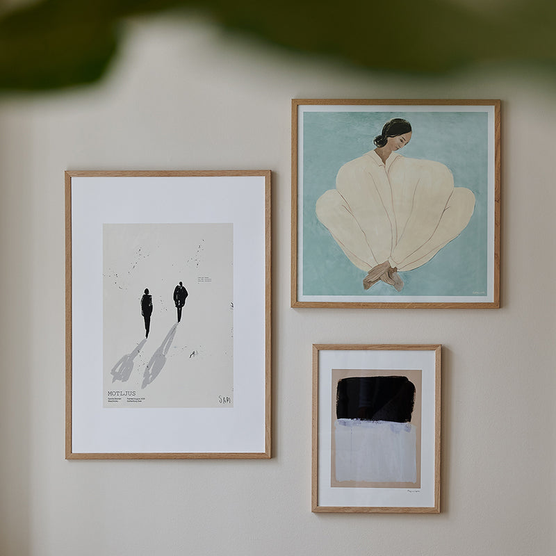 The Poster Club - Bilderrahmen Eiche natur